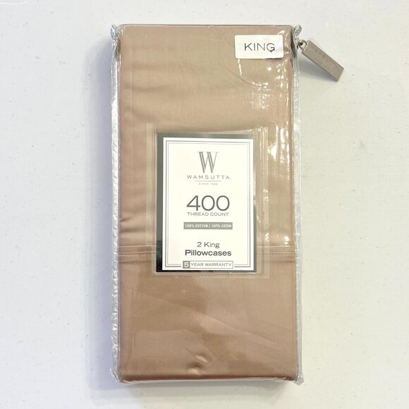 Wamsutta Premium Luxury Brand New 2 x King Size Pillow Cases! - Picture 1 of 10